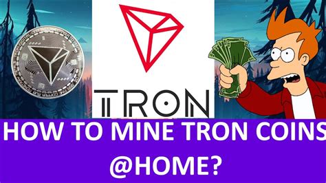 How To Mine Tron Trx Coins Home Gpu Mining On Windows 10 Youtube