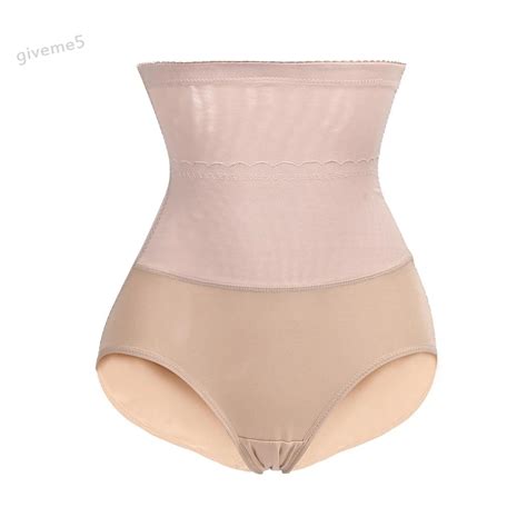 Moda Nude Ropa Interior Alta Cintura Shaper Body Sliming Abdomen