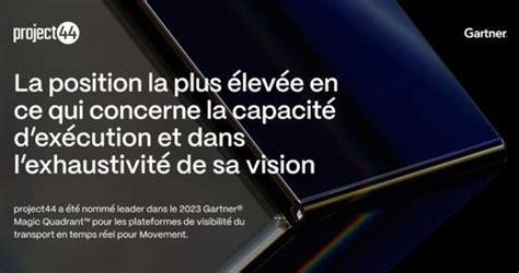 Project Leader Dans Le Magic Quadrant De Gartner Pour Les