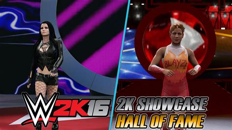 WWE 2K16 Hall Of Fame Showcase DLC 03 Alundra Blayze Vs Paige