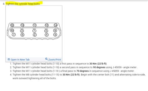 What Are the Torque Specs on Head Bolts?