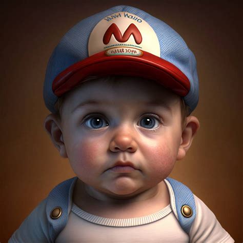 Baby Mario by CrossEyedDesigns on DeviantArt