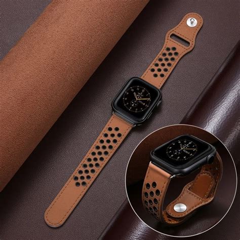 Apple Watch Series 4 44mm Leather Strap Online