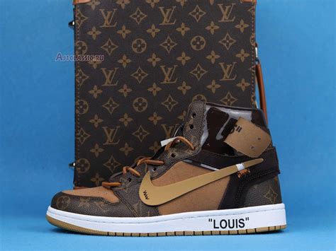 Nike Air Jordan X Louis Vuitton X Off White Collaboration Unisex