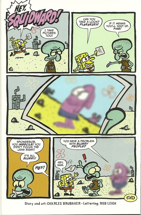 Spongebob Comic Strips