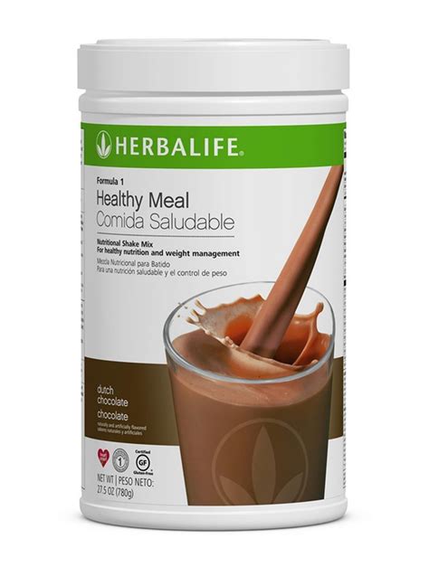 Herbalife Formula Healthy Meal Nutritional Shake Mix Flavor