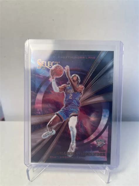 Panini Select Shai Gilgeous Alexander Sga Thunder Lane Sp Eur