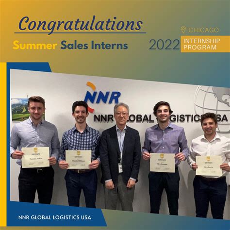 Nnr Global Logistics On Linkedin Sales Intern Freightforwarding