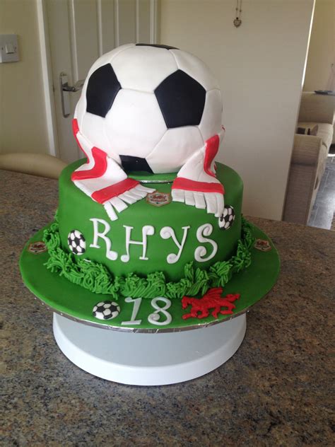 18th Birthday Football Cake Football Cake Cake Birthday Cake