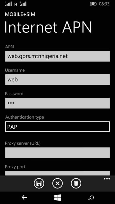 Manual Internet Profile Settingsapn Settingfor Phones And Router