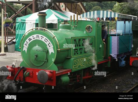 Ivor The Engine At The Steam Preservation Railway At Llangollen Wales