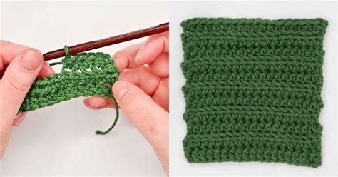 How To Back Loop Half Double Crochet In Easy Steps