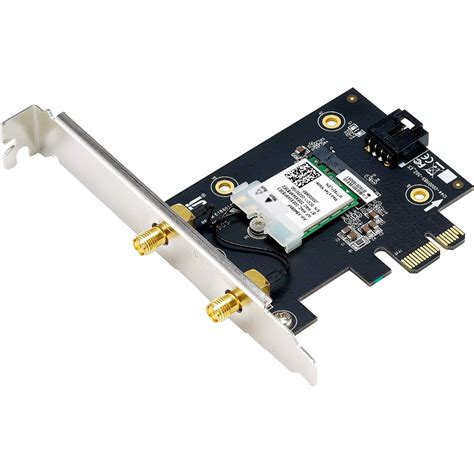 Asus PCE AX1800 AX1800 Dual Band PCI E WiFi 6 802 11ax Bluetooth 5