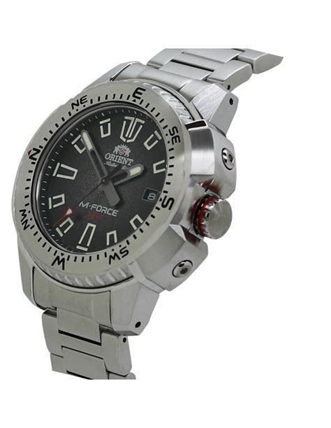 Reloj De Buceo Autom Tico Hombre Orient M Force Ra Ac N B Dial Negro