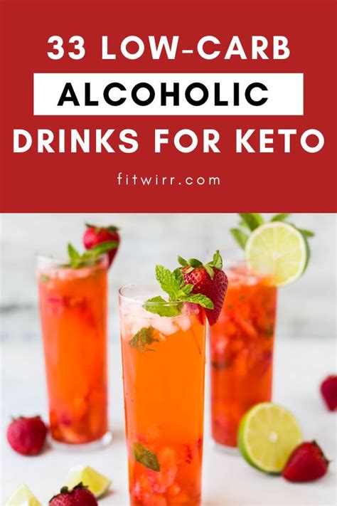 33 Best Alcohol Drinks To Maintain Ketosis While On The Keto Diet Low Carb Alcoholic Drinks