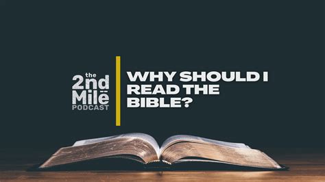 Why Should I Read The Bible Travis Agnew