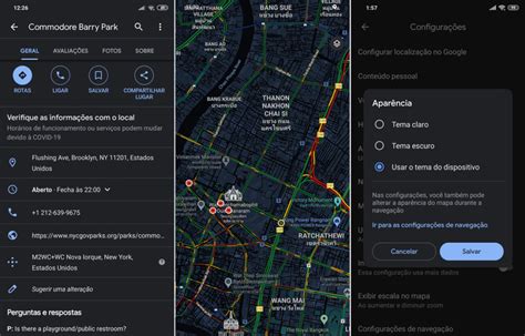 Google Maps Ganha Modo Escuro No Android Ap S Longa Espera Tecnoblog