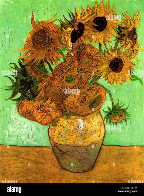 Vase With Twelve Sunflowers Hi Res Stock Photography And Images Alamy