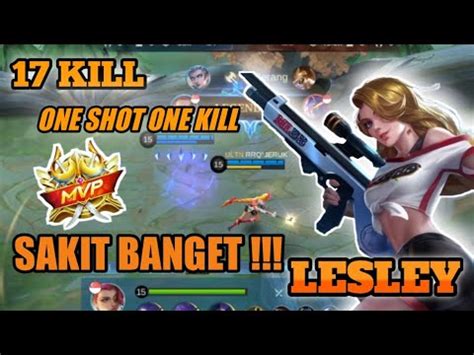 SOLO RANK PAKE HERO LESLEY BUILD WAJIB TONTON SIH YouTube