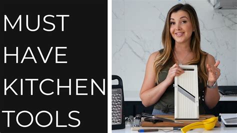 Must Have Kitchen Tools Basics You Need In Your Kitchen Youtube