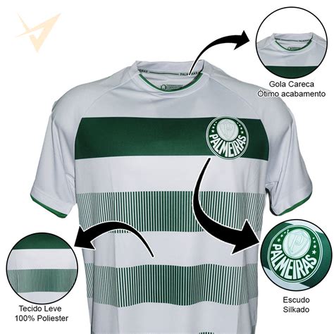 Camisa Palmeiras Power Branca Porco Sep Masculina Licenciada