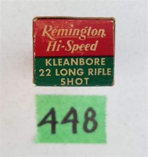 Vintage Remington Hi Speed Kleanbore 22 LR Shot 1 X 50 Adam