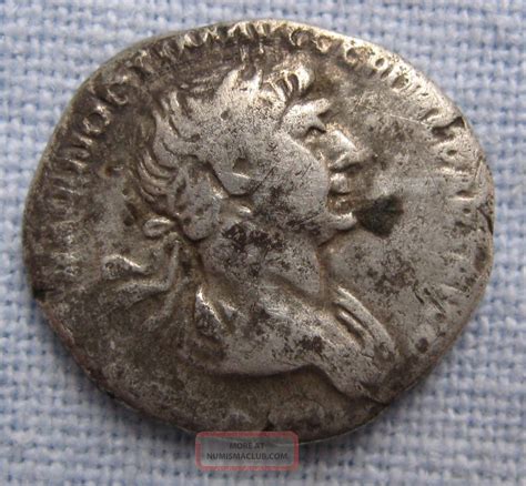 Antonius Pius Silver Denarius Roman Coin