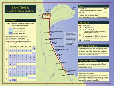 Cocoa Beach Trolley Map Beach Map