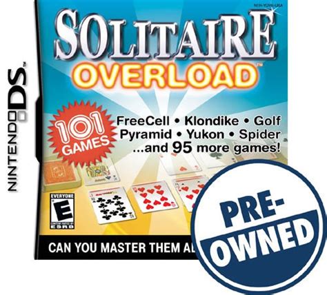 Customer Reviews Pre Owned Solitaire Overload Nintendo Ds Best Buy