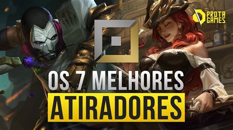 Os Melhores Atiradores Para Subir De Elo No League Of Legends Adc