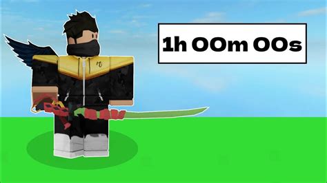 I Became A Roblox Bedwars Sweat For Hour Youtube