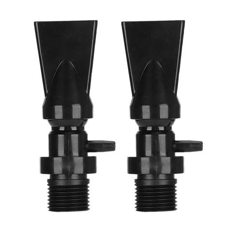 2pcs 360 Rotating Adapter Aquarium Duckbill Nozzle Fish Tank Water