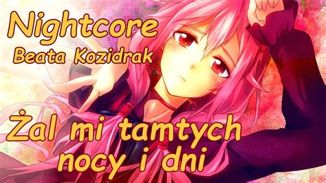 Nightcore Al Mi Tamtych Nocy I Dni Beata Kozidrak Youtube