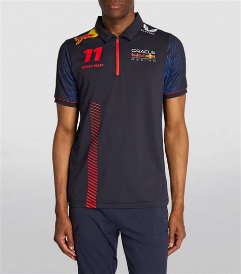 Mens Castore Navy X Oracle Red Bull Racing Polo Shirt Harrods