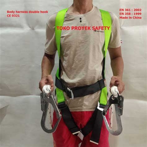 Full Body Harnes Doubel Hook Besar Full Body Harness Double Big Hook