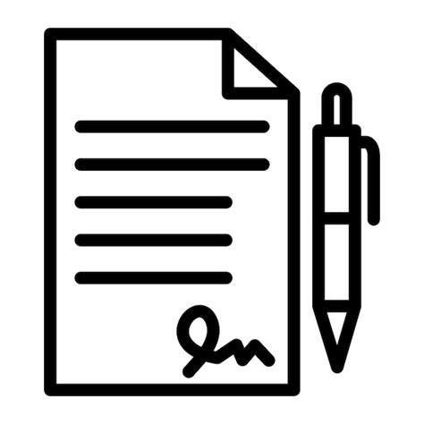 Premium Vector Agreement Icon Style