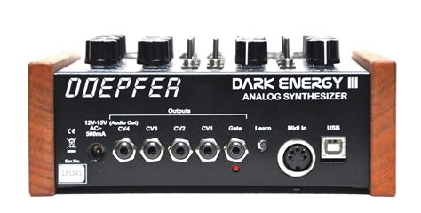 Test Doepfer Dark Energy Iii Analogsynthesizer Amazona De