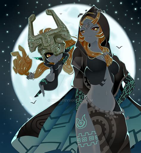 Commission Midna By Nixiiii On Deviantart