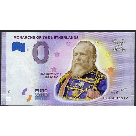 Euro Biljet Nederland Monarchs Of The Netherlands Koning