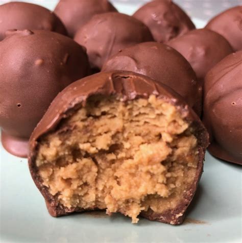 Simple No Bake Chocolate Peanut Butter Balls Buckeyes Blissful