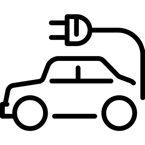 Electric Car Vector SVG Icon SVG Repo