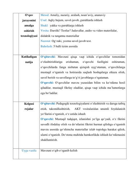 Gulli Osimliklarning Hayotiy Shakllari Daraxt Butalar Yarim