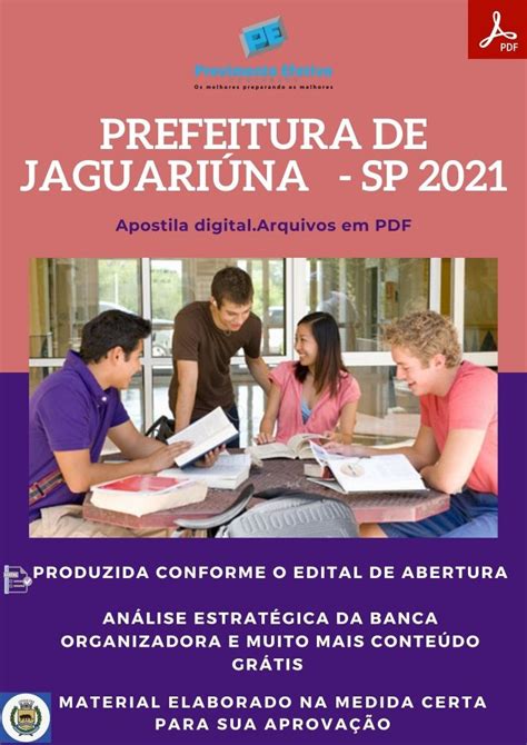 Provimento Efetivo Concursos Apostila Pref Jaguari Na Sp