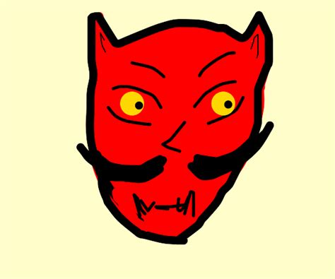 Demon Is Unamused Drawception