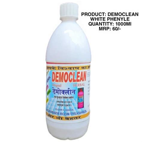 Diluted Demo Clean White Phenyle Floor Cleaner At Rs Piece In