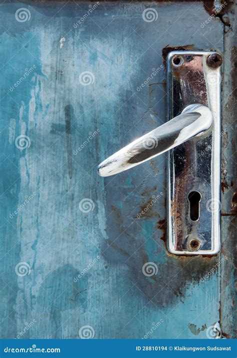 Old Metal Lock On A White Wooden Window Frame Old Wooden Window Frame