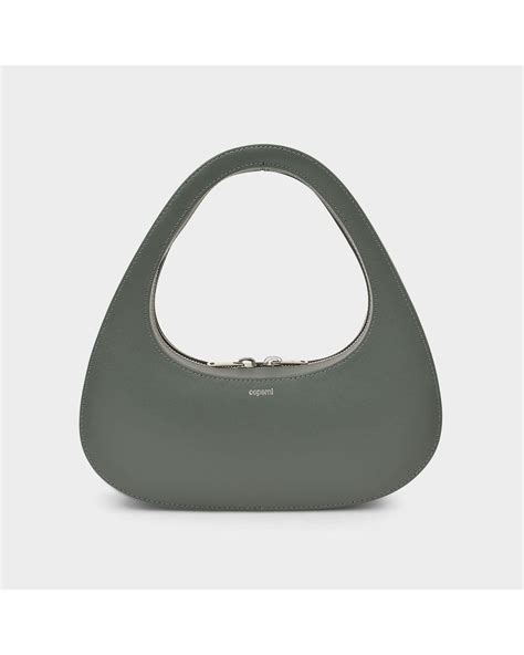 Coperni Swipe Baguette Bag In Gray Lyst