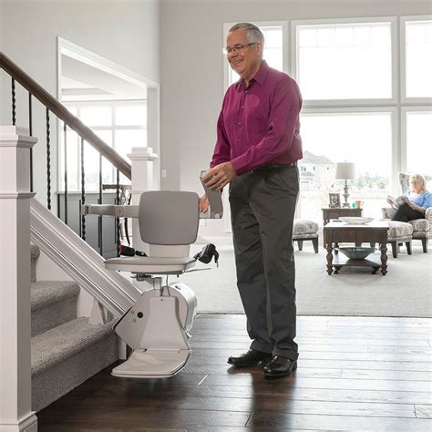 Bruno Elan Straight Stairlift Best Service And Prices Orange Badge