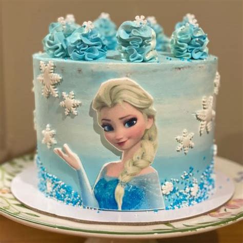 Elsa Frozen Cake: A Chilled Delight | Doorstep Cake