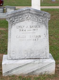 Caleb Barron Jr 1848 1943 Memorial Find A Grave